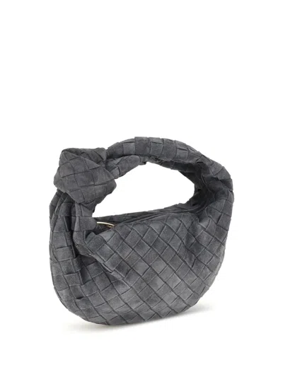 Bottega Veneta Women Graphite Mini Jodie Bag In Black