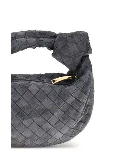 Bottega Veneta Women Graphite Mini Jodie Bag In Black