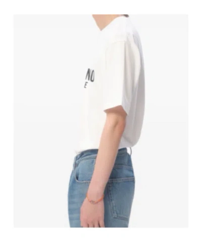 Valentino Cotton Crew-neck T-shirt In White