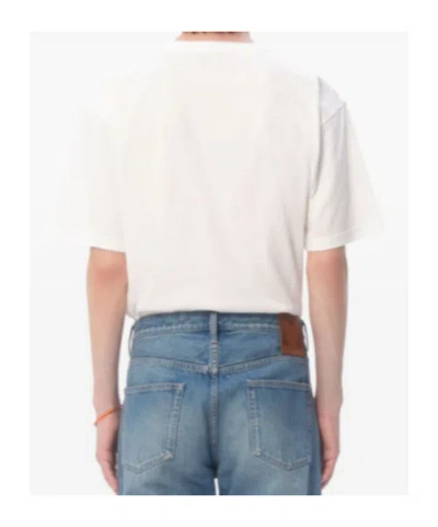 Valentino Cotton Crew-neck T-shirt In White