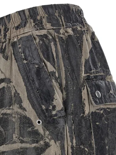 Rick Owens Drkshdw Pants "geth Belas" In Black