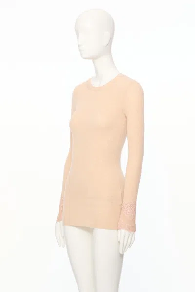 Valentino Long-sleeved Tops In Pink