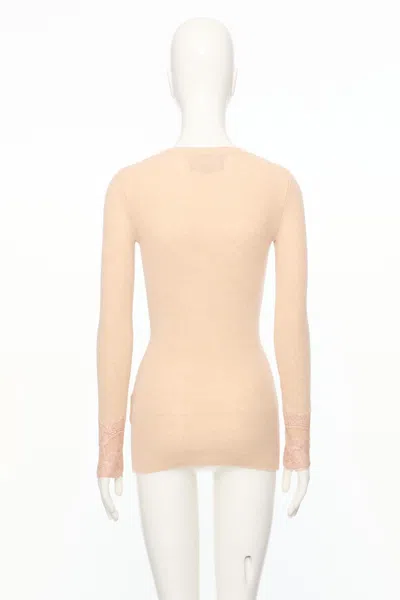 Valentino Long-sleeved Tops In Pink