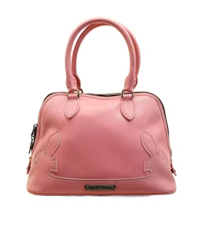 Chrome Hearts Shell Handbag In Pink