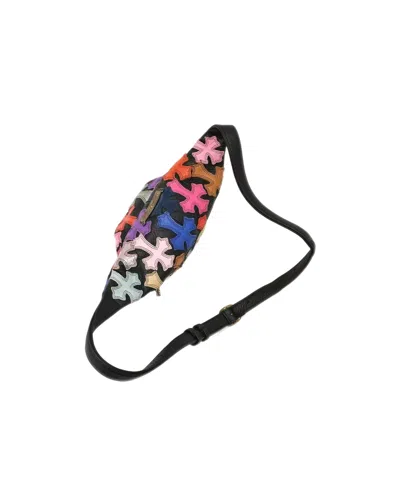 Chrome Hearts Zipper Waist Bag In Black