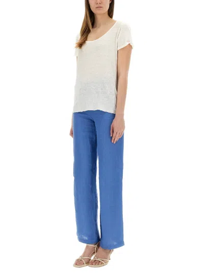 120% Lino Tom Ford Lustrous Jersey Signature Leggings In Brown