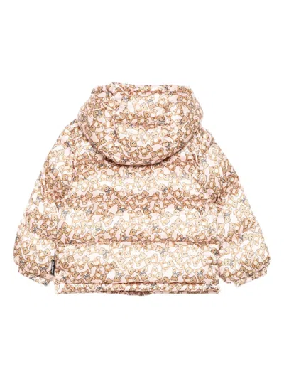 Moschino Teddy-print Jacket In Multi