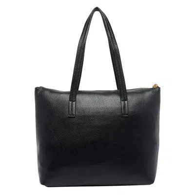 Liu •jo Chic Shoulder Bag Double Straps In Black