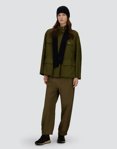 Herno Flap-pocket Jacket In Green