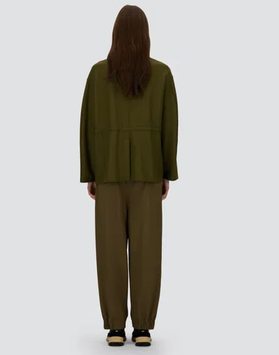 Herno Flap-pocket Jacket In Green