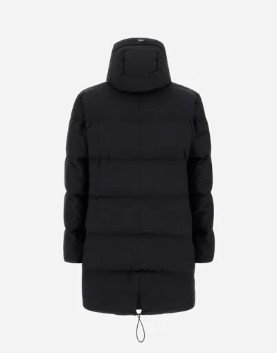 Herno Legend Man Puffer Midnight Blue Size 34 Polyamide In Black