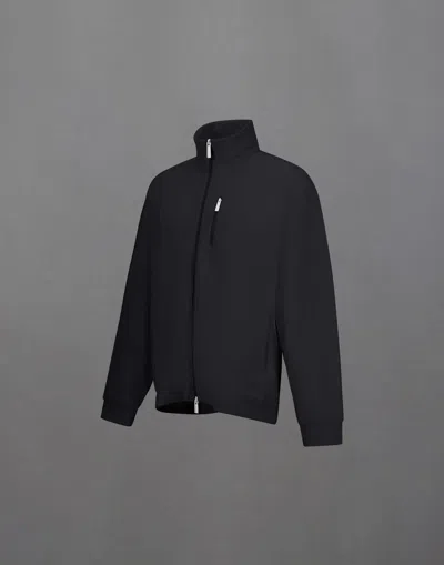 Herno Laminar Cardigan In Heavy Cotton In White