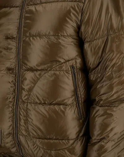 Herno Iconic Ultralight Nylon Down Jacket In Green