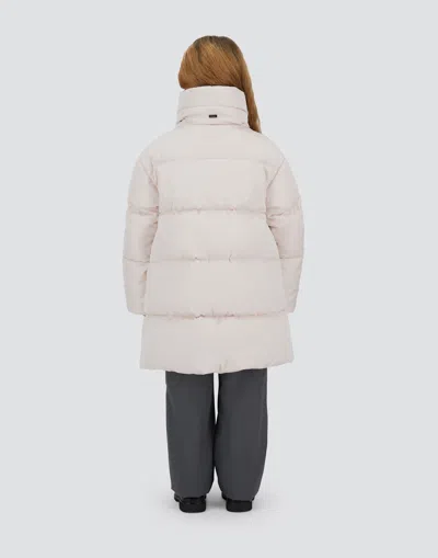 Herno A-shape Jacket In Taffeta In Pink