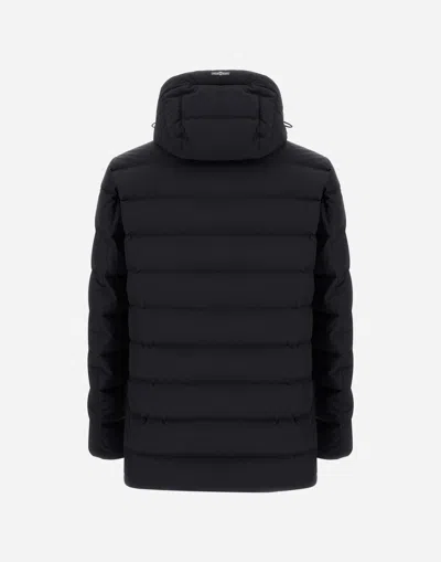 Herno Jacket In 2-layer Windstopper In Blue