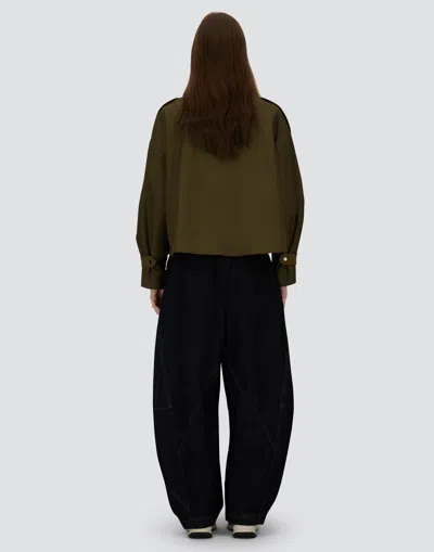 Herno Jacket In Delon And Keystone In Green