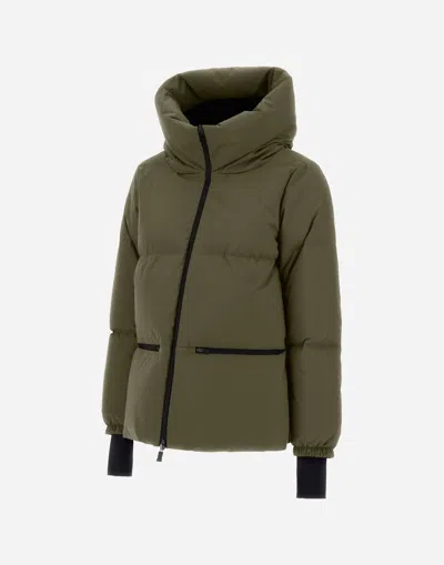 Herno Jacket In 2-layer Windstopper In Green