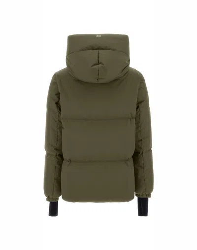 Herno Jacket In 2-layer Windstopper In Green