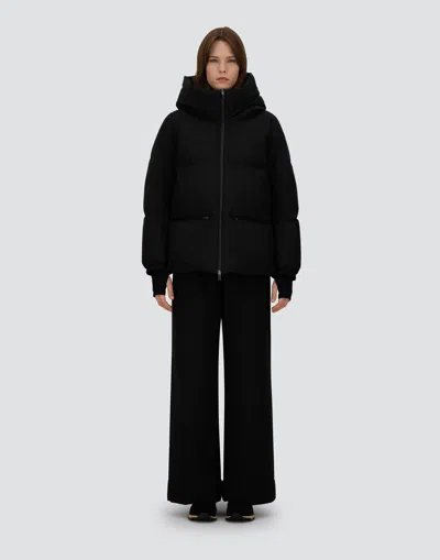 Herno Jacket In 2-layer Windstopper In Black