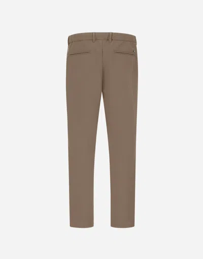 Herno Trousers In Warm�tech In Burgundy