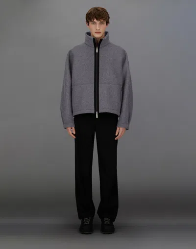 Herno Laminar Jacket In Technical Wool In Gold