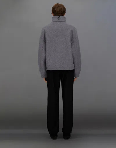 Herno Laminar Jacket In Technical Wool In Gold