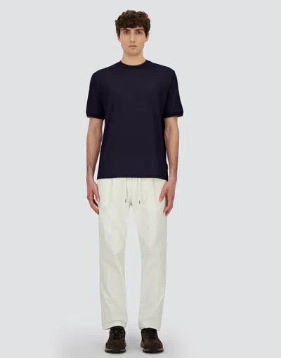 Herno Emporio Armani Pinstripe Single-breasted Blazer Jacket In Multi