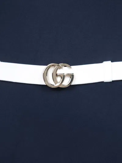 Gucci Sparkling Jersey Swimsuit In Blue