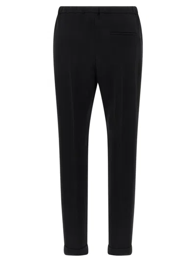 Alberto Biani Slim-fit Trousers In Black