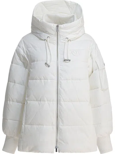 Pinko 'crusca' Down Jacket In White