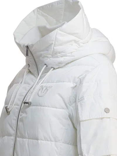 Pinko 'crusca' Down Jacket In White