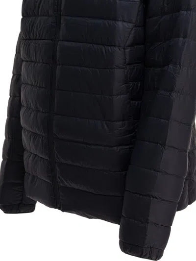 Patagonia Down Sweater Jacket With High Collar In Black