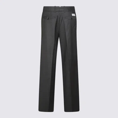 Nine In The Morning Button-fastening Trousers In Gray