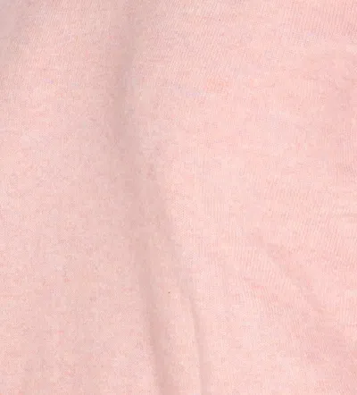 Not Shy Crew-neck Cashmere Sweater In Pink