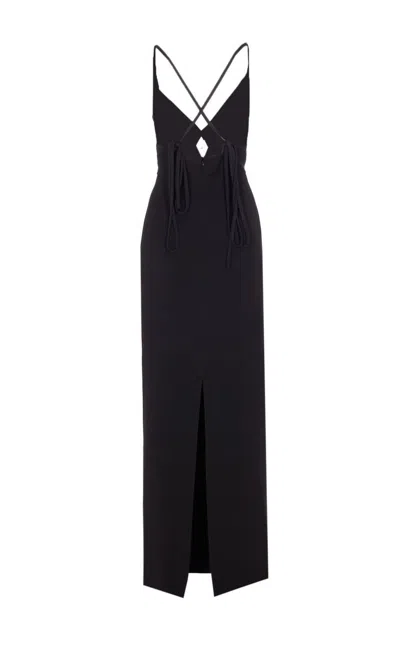 Solace London Milly Maxi Dress In Black