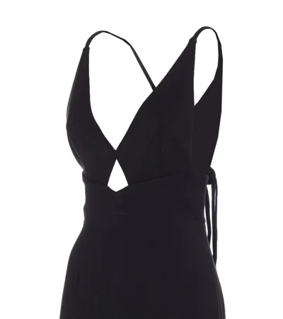 Solace London Milly Maxi Dress In Black