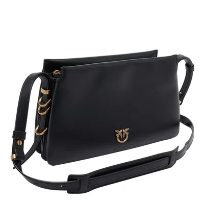 Pinko 'triplet' Shoulder Bag In Black