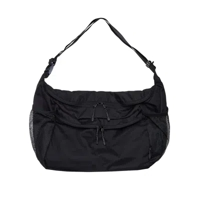 Snow Peak Everyday Use Middle Shoulder Bag In Black