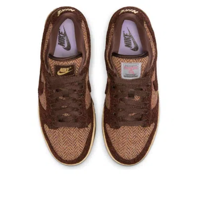 Nike (wmns)  X Harris Tweed Dunk Low 'sesame Baroque Brown' In Black