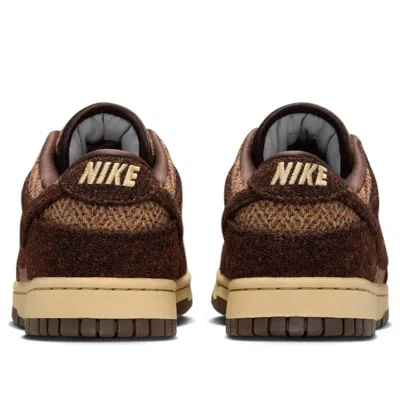 Nike (wmns)  X Harris Tweed Dunk Low 'sesame Baroque Brown' In Black