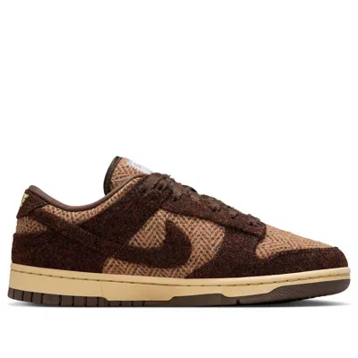 Nike (wmns)  X Harris Tweed Dunk Low 'sesame Baroque Brown' In Black