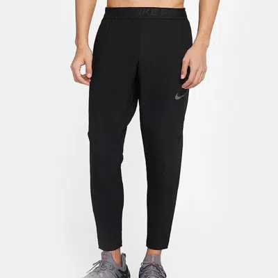 Nike Solo Swoosh Straight-leg Logo-embroidered Cotton-blend Jersey Sweatpants In Black