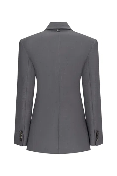 Giuseppe Di Morabito Asymmetrical Double-breasted Jacket In Gray