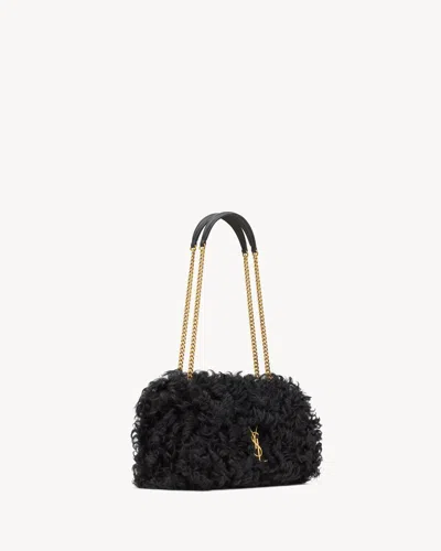 Saint Laurent Medium Jamie Shoulder Bag With Chain Strap In Black