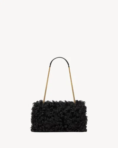 Saint Laurent Medium Jamie Shoulder Bag With Chain Strap In Black