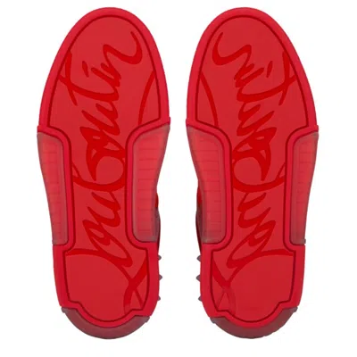Christian Louboutin Sneakers Men Red In Red