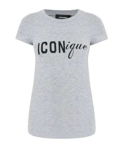 Dsquared2 Short Sleeve T-shirt In Gray