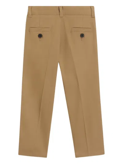 Bosswear Pleat-detailed Trousers In Brown