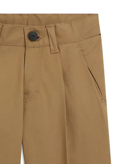 Bosswear Pleat-detailed Trousers In Brown