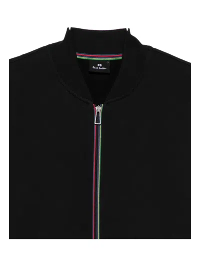Ps By Paul Smith Zip-up Sweatshirt Ps Paul Smith In Black